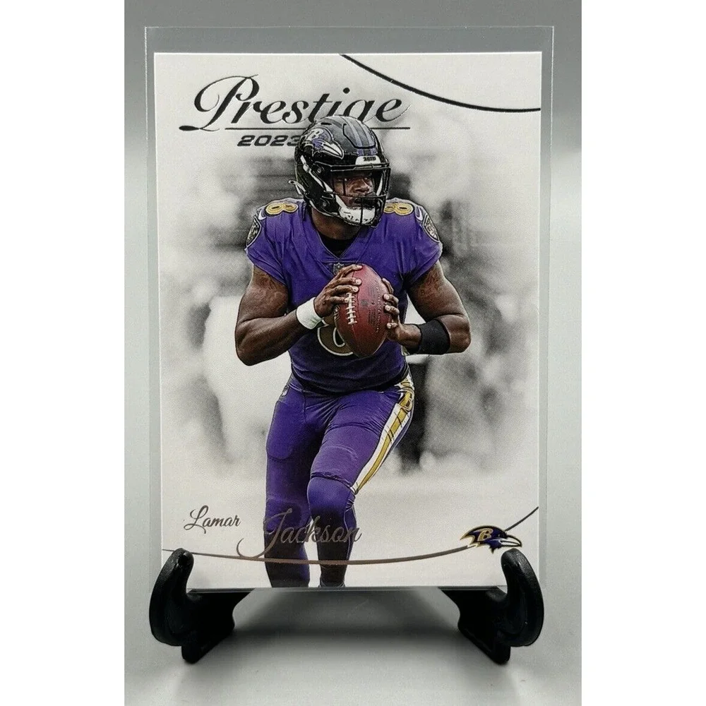 2023 Panini Prestige #24 Lamar Jackson Baltimore Ravens‎ Football Card MVP
